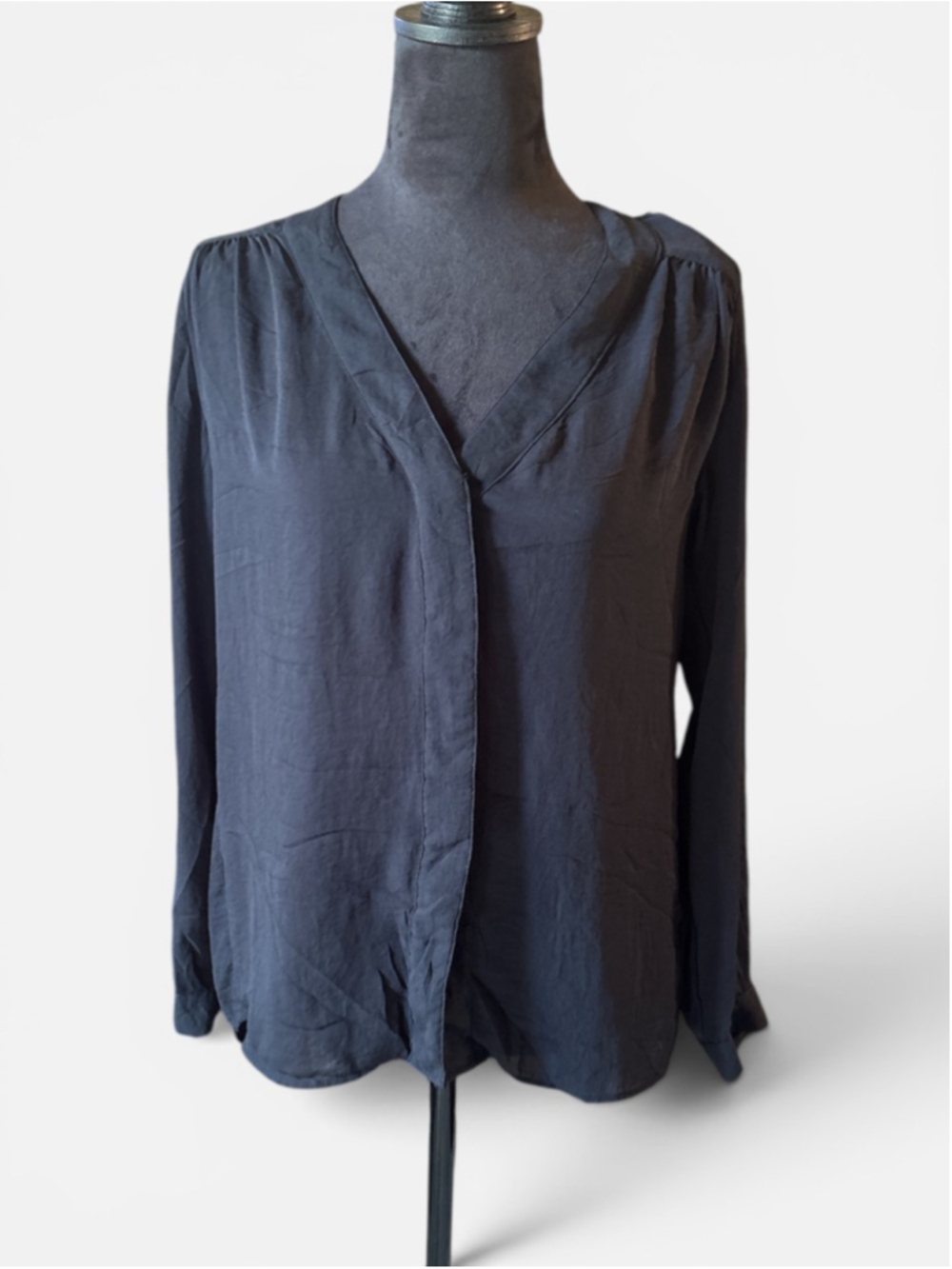 H & M Black Longsleeve Light Top - Size 2